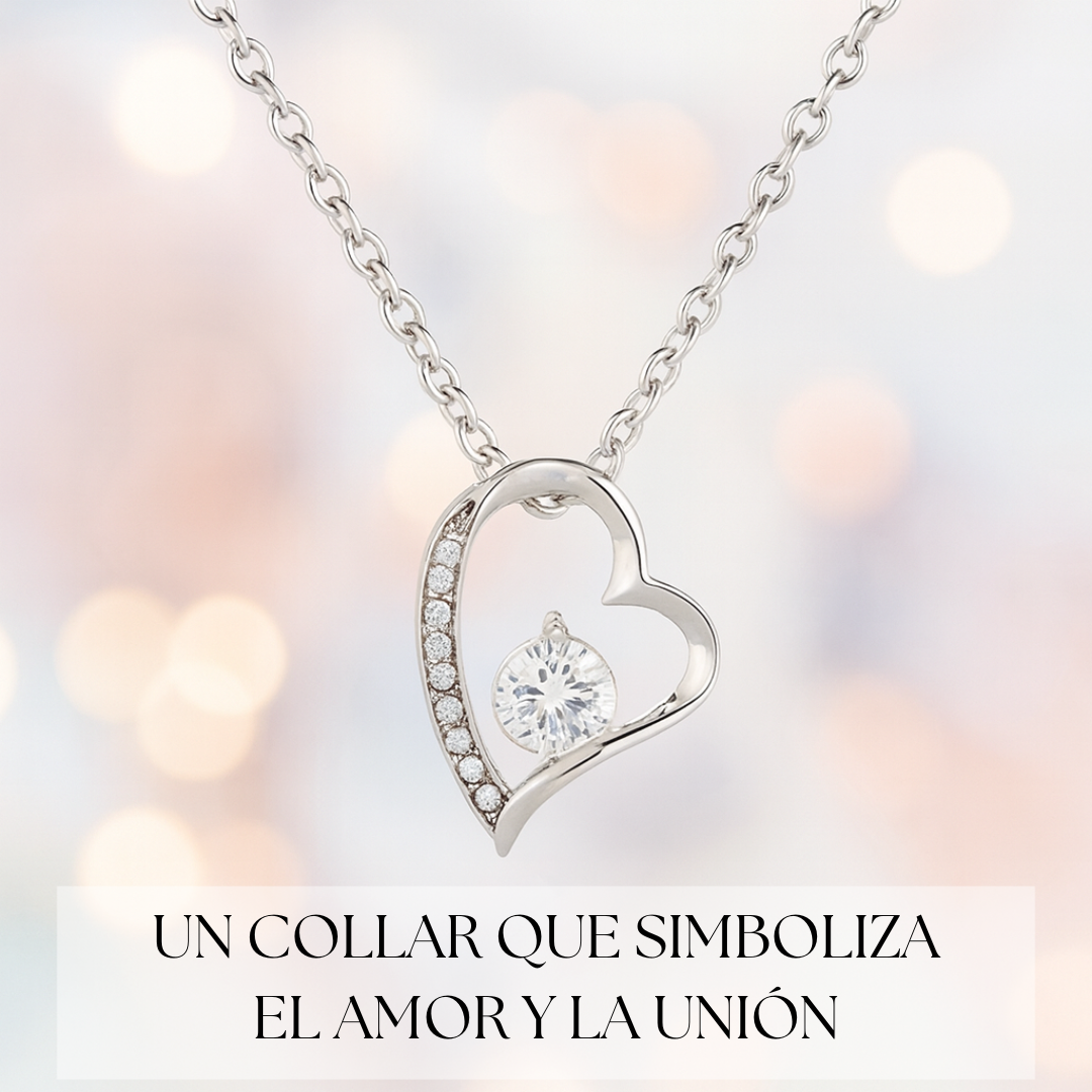 Collar de Corazón Ovilux- AMOR ETERNO