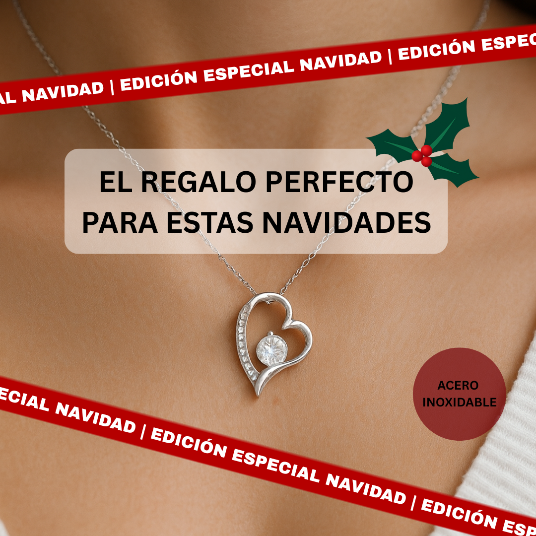 Collar de Corazón Ovilux- AMOR ETERNO