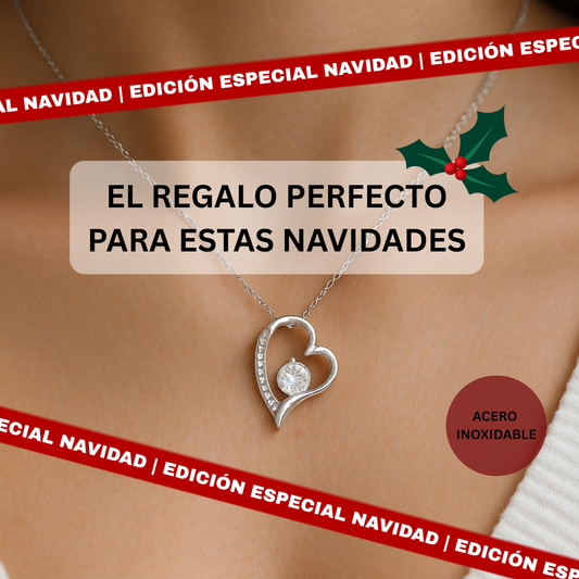 Collar de Corazón Ovilux- AMOR ETERNO