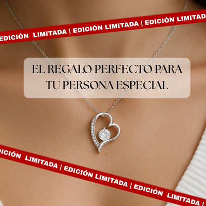 Collar de Corazón Ovilux- AMOR ETERNO